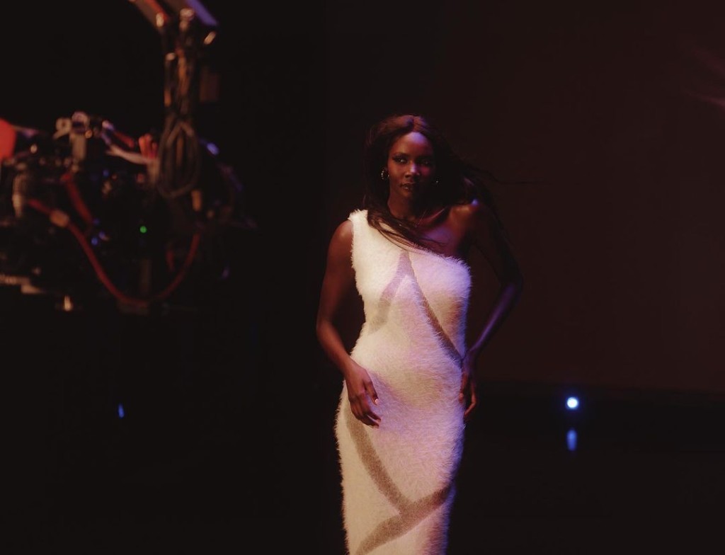 Hanifa FW22 — white dress